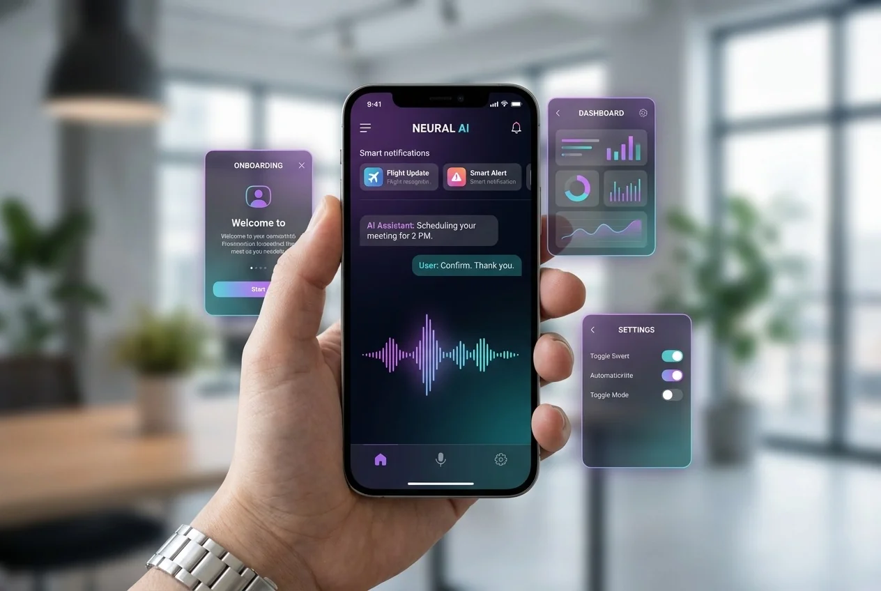 Cross-platform mobile application built with Flutter